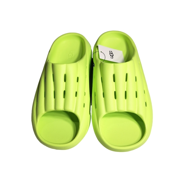 UGG Australia W Foamo Slip On Lime Green Size 8 - Picture 4 of 16